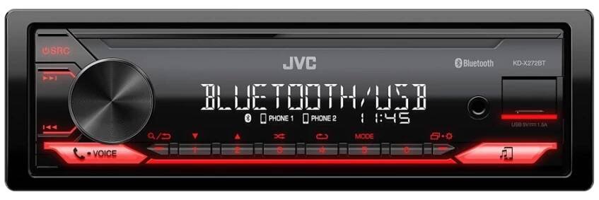 KD-X272BT AUTORÁDIO BT/USB/MP3 JVC