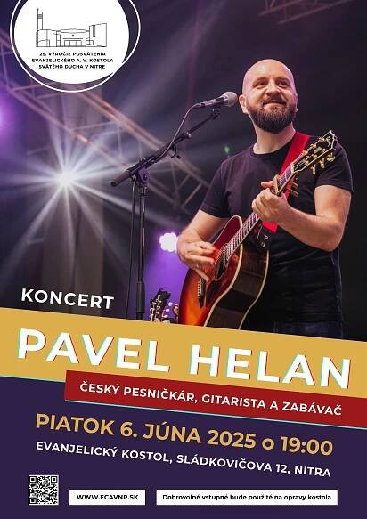 25. výročie kostola – Koncert Pavel Helan