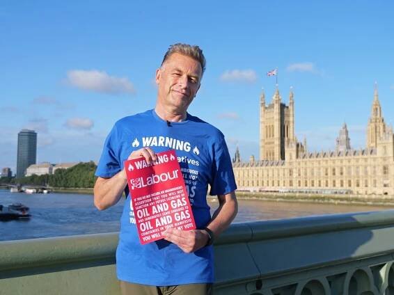 Chris Packham accuses Sunak of playing ‘political football’ with green policies as he launches new campaign