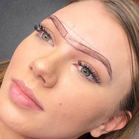 Microblading Mapping String 