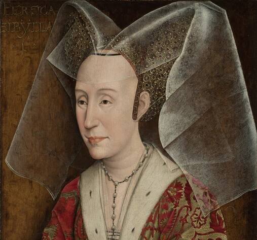 Female headgear in the 1400’s