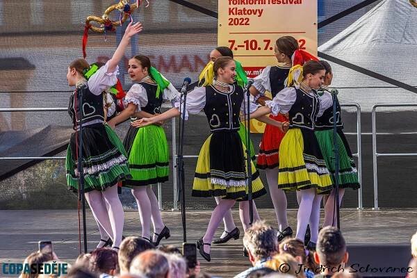 MFF Klatovy - vystoupení na Kolonádě