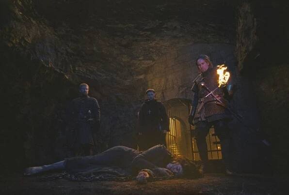 Hon na čarodějnice - Z filmu - Nicolas Cage, Stephen Campbell Moore, Claire Foy
