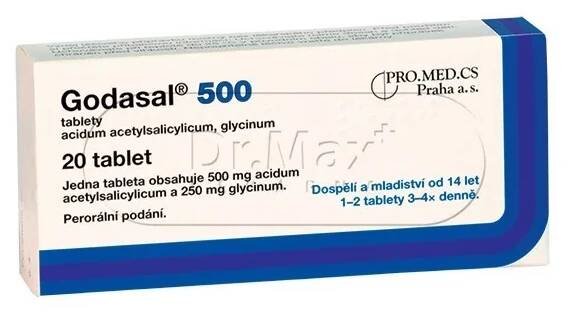 Godasal 500mg 20 tablet 