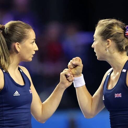 British doubles pair backed for further rise up the rankings after Billie Jean King Cup win