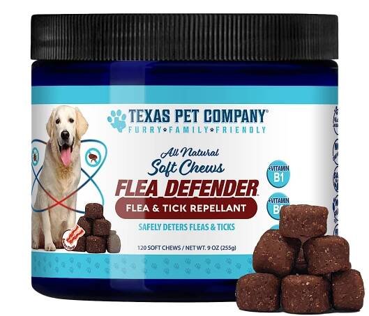 Flea Defender All Natural Flea & Tick Repellent Soft Chew Treats for Dogs 13