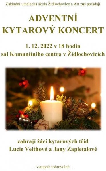 ADVENTNÍ KYTAROVÝ KONCERT