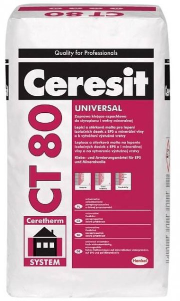 Ceresit CT 80 Lepicí a stěrková malta 25 kg