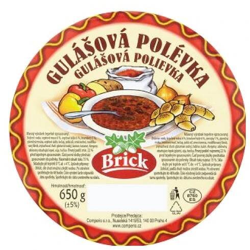 Polévka gulášová Brick v akci levně | Kupi.cz