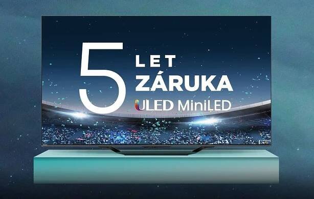 Prodloužená záruka Hisense na 5 let po registraci - ELVIA-PRO