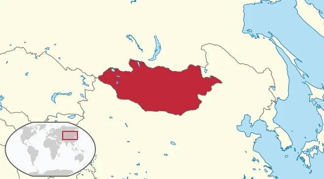 Geografie Mongolska