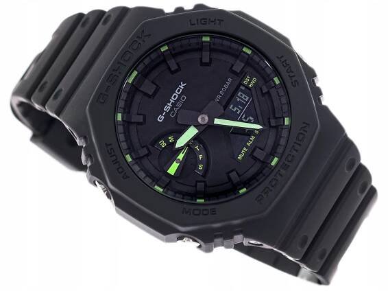 CASIO GA-2100-1A3ER G-SHOCK NEON ACCENT