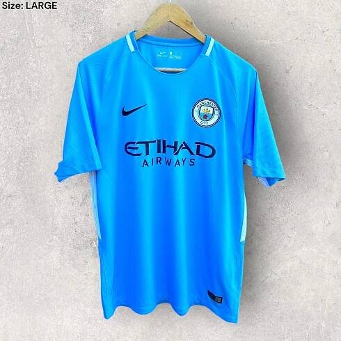 MANCHESTER CITY 2017-2018 HOME JERSEY