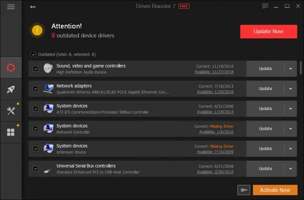 driverbooster Windows 11 driver updater