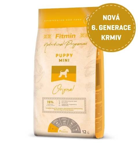 Fitmin Mini Puppy krmivo pro štěňata malých plemen 12 kg - Fitmin.cz