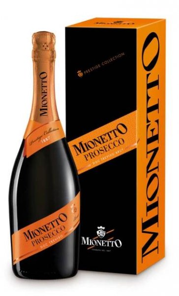 MIONETTO Prosecco DOC Treviso Brut 0,75 orange - dárkové balení