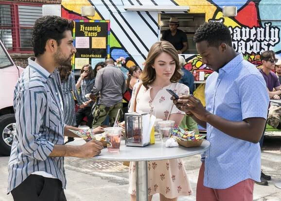 God Friended Me - Heavenly Taco Truck - Z filmu - Suraj Sharma, Violett Beane, Brandon Micheal Hall