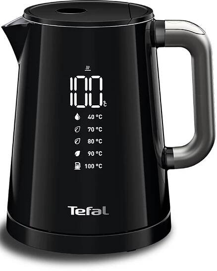 Rychlovarná konvice Tefal Digital Smart & Light KO854830 černá - s kosmetickou… | DATART