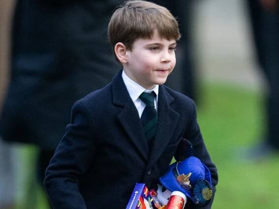 Prince Louis receives incredible Christmas present from young fan