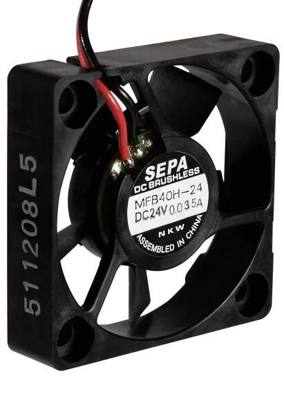 SEPA MFB40H05 axiální ventilátor, 5 V/DC, 11.0 m3/h, (d x š x v) 40 x 40 x 10 mm, MFB40H05-BLI
