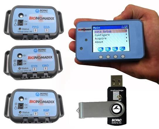 BIOPAC BioNomadix Logger Bundle