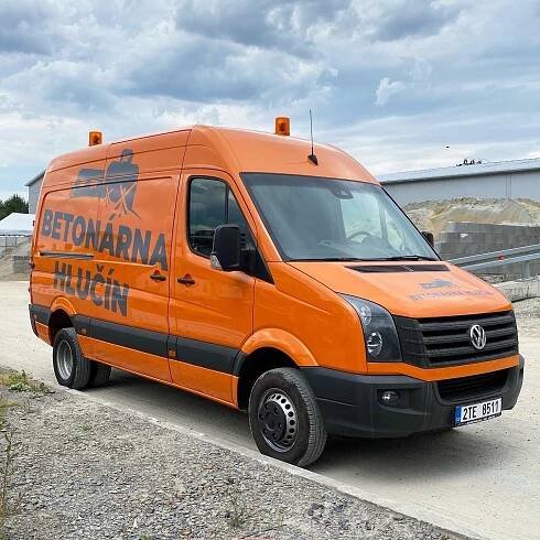 Polep dodávky Betonárna Hlučín | reklamní speciálka - výroba reklamy
