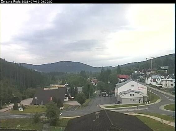 WebCam Archiv: Železná Ruda - pohled na město