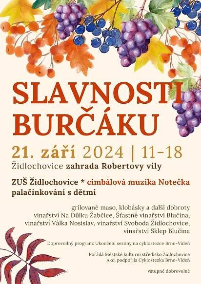 Slavnosti burčáku v Židlochovicích | Jižní Morava