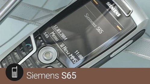 Retro: Siemens S65