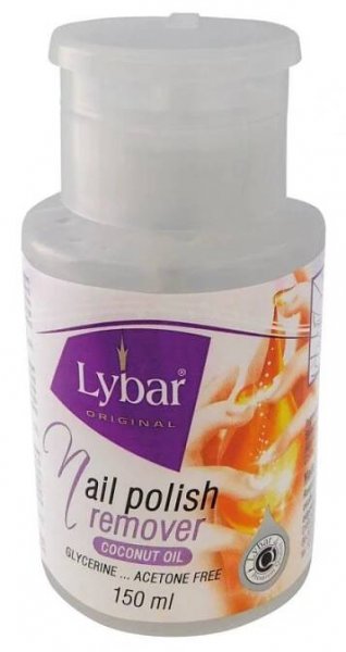 Odlakovač LYBAR s kokosovým olejem 150 ml 39 Kč
