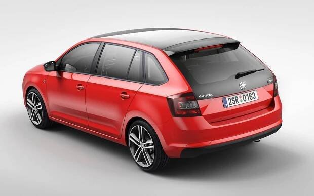 Ani hatchback ani kombi – Rapid Spaceback je kratší než základní model