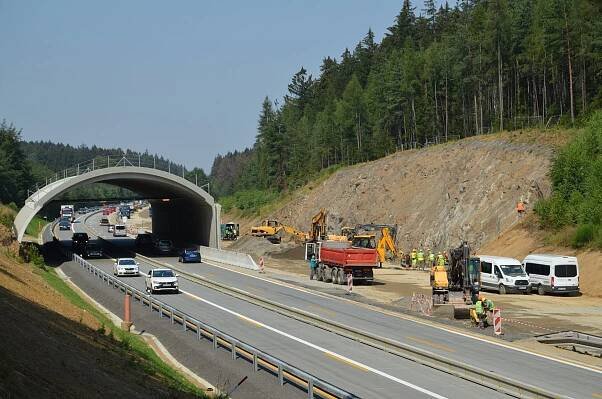 D1 modernizace - úsek 12, exit 90 MÚK Humpolec- exit 104 MÚK Větrný Jeníkov