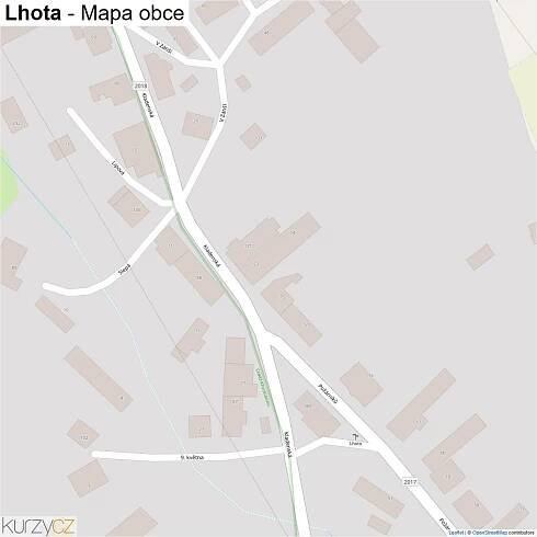 Lhota - mapy | Kurzy.cz