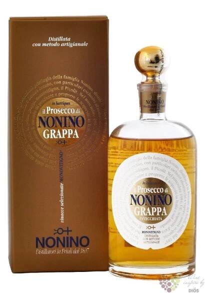 Grappa di Prosecco barrique „ I vigneti monovitigno ” Friuli distilleria Nonino 41% vol. 0.70 l