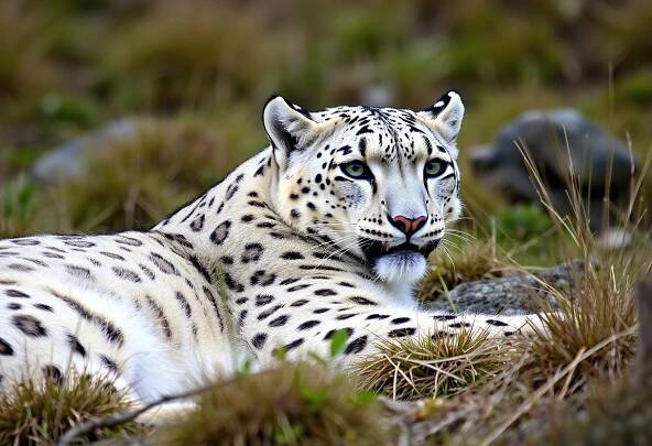 Silové zvíře: černý panter, sněžný leopard, lev