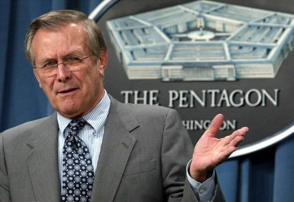 Donald Rumsfeld was the living symbol of America’s plunge into the quagmire in Iraq and Afghanistan