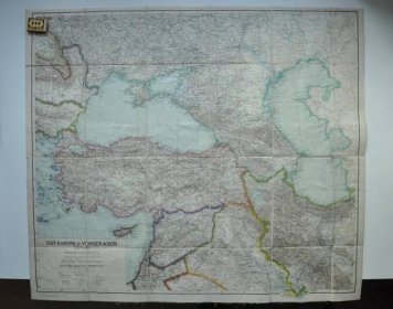 VÝCHODNÍ EVROPA PŘEDNÍ ASIE - NĚMECKÁ VÁLEČNÁ MAPA - 1941 - STALINGRAD