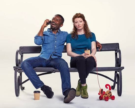 Call Their Agent! Feuding David & Jessica Oyelowo shot for Ten Per Cent - Michael Wharley Portrait & Advertising Photographer