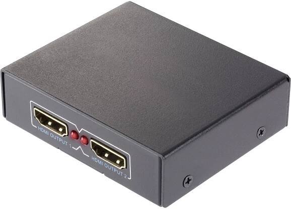 SpeaKa Professional 2 porty HDMI rozbočovač možnost 3D přehrávání 1920 x 1080 Pixel černá : Půhy.cz