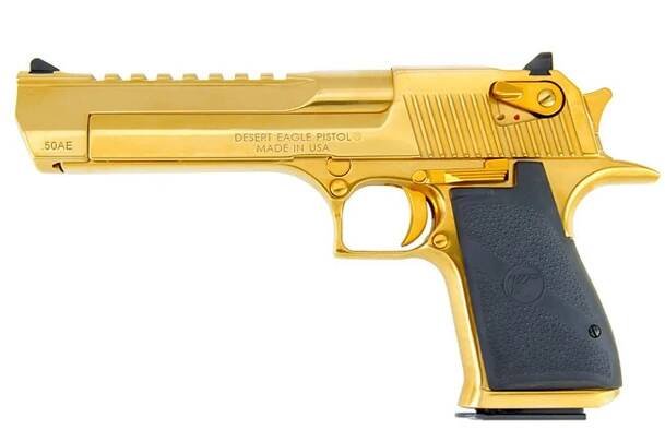 Pistole Desert Eagle .50 AE Titanium Gold