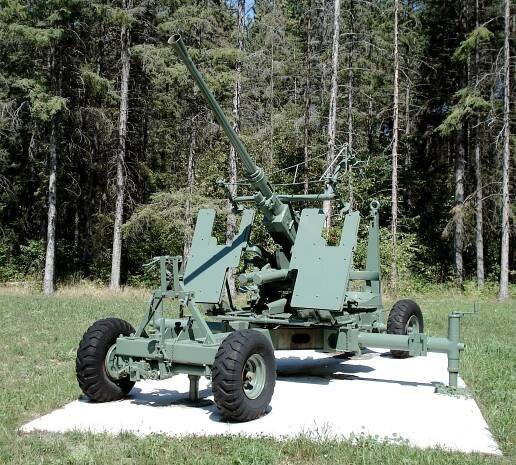 40mm kanón Bofors