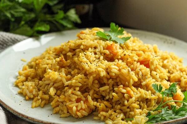 One Pot Curried Pumpkin Rice