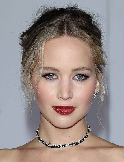 Jennifer Lawrence - Forehead, Nose, Cheek, Skin, Lip, Chi...