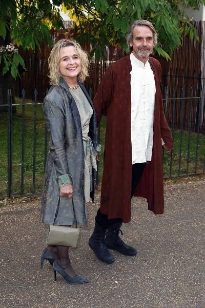 June 26, 2013: Jeremy Irons and his wife Sinéad Cusack attend The Serpentine Gallery Summer Party in London.