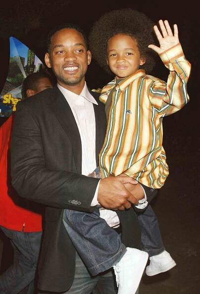 Will Smith, Jaden Smith during Dreamwork's premiere of 