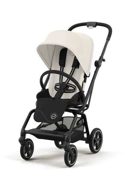Cybex EEZY S TWIST+ 2 BLACK Canvas White light beige 2024