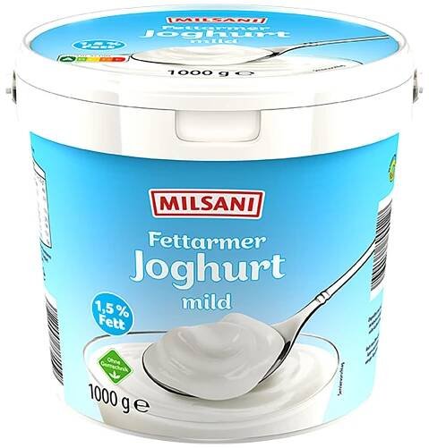 MILSANI Naturjoghurt 1 kg, 1,5 % Fett