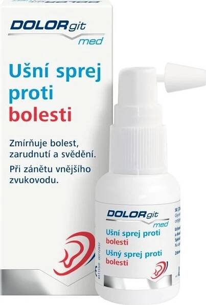 Dr. Theiss Dolorgit med ušní sprej proti bolesti 20 ml