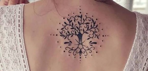 Keltský strom života tetování