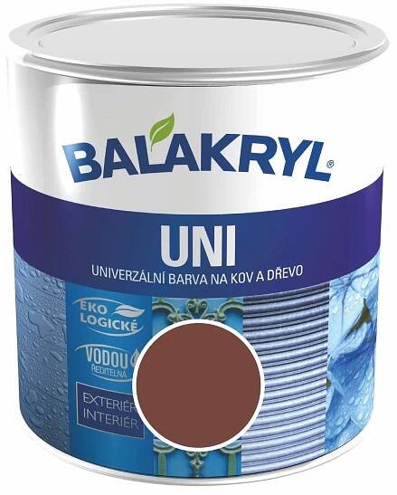 Balakryl UNI Barevný email světle hnědý; matný; 700 g